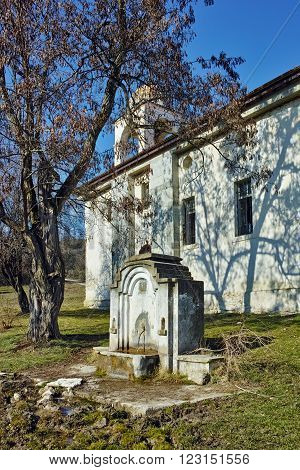 Old Orthodox church near The grave of Yane Sandanski near Rozhen Monastery, Blagoevgrad region, Bulgaria