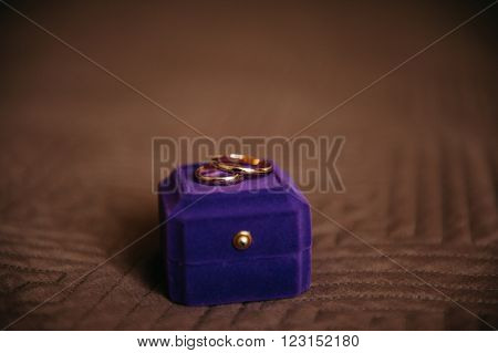 Wedding Rings In Box