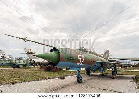 Mig 21 Mf-r Fishbed Jet Fighter