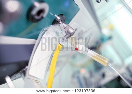 Perspective in the intensive care unit (ICU).
** Note: Shallow depth of field
