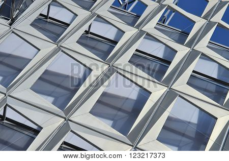 Modern Architecture Pattern Of A Stadium