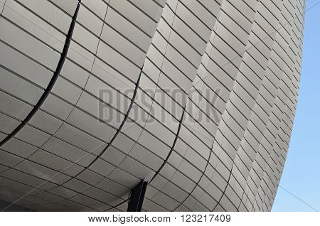 Modern Architecture Pattern Of A Stadium