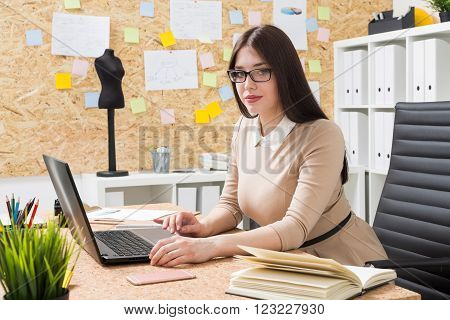 Businesswoman At Work