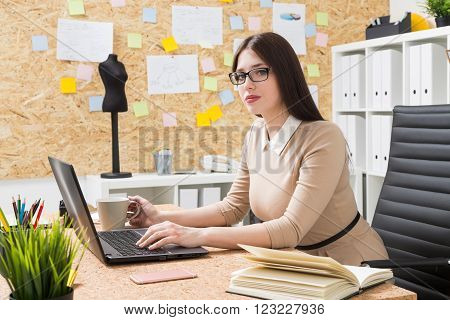 Businesswoman At Work