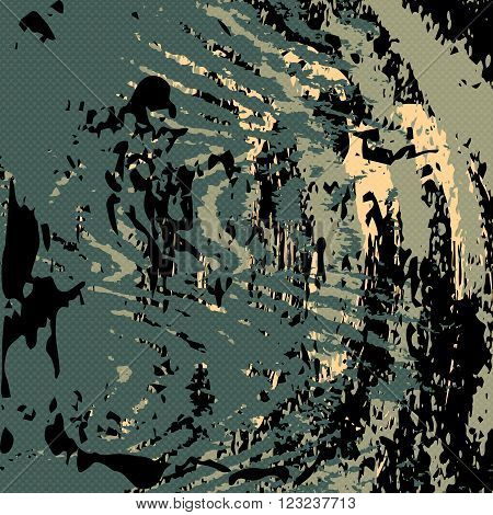 dark graffiti on a black background vector illustration abstract high quality