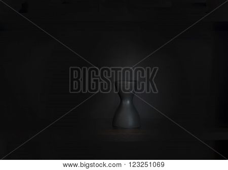 Black Vase