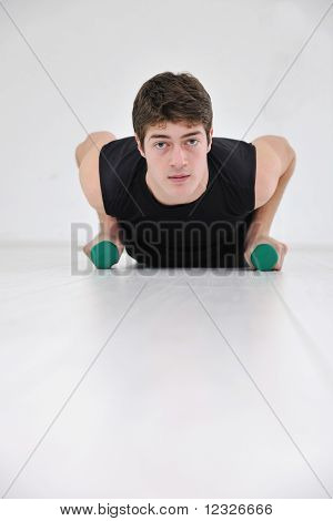Mies Fitness Harjoitus