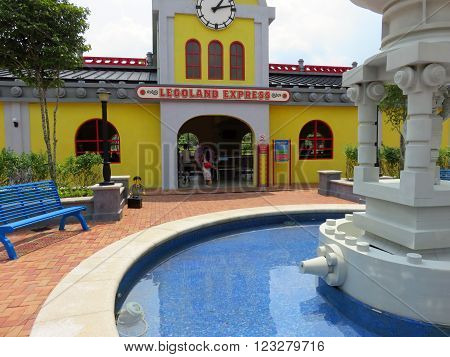 JOHOR MALAYSIA  - NOVEMBER 11: LEGOLAND Malaysia Resort 2014
** Note: Soft Focus at 100%, best at smaller sizes