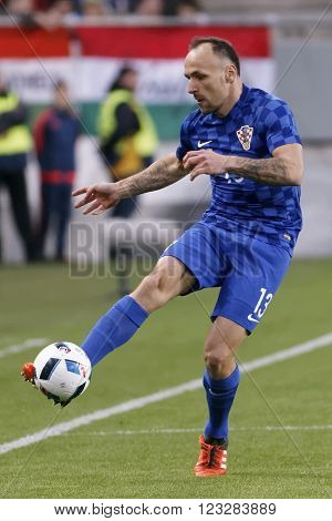 Hungary Vs. Croatia International Friendly Football Match