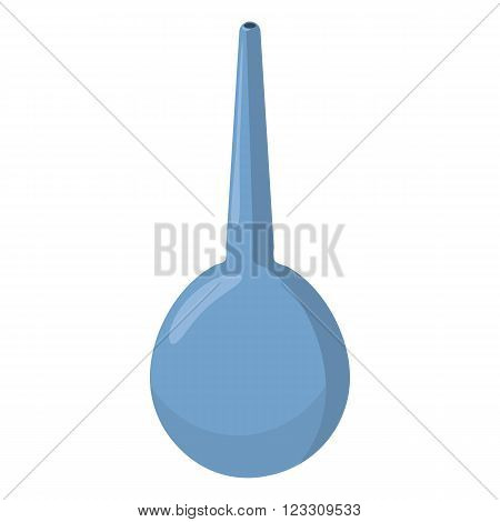 Medical pear icon in cartoon style on a white background
