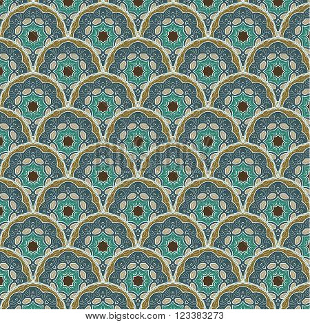 Mandala vector ornament  set. Graphic template for your design.
