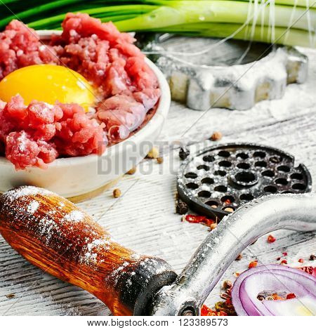 Raw Minced Beef