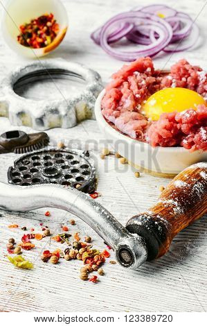 Raw Minced Beef