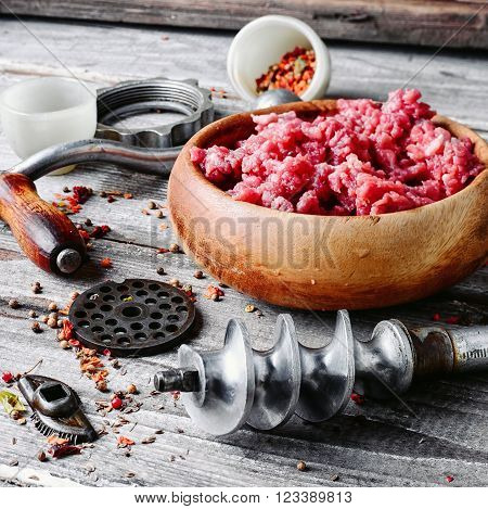 Raw Minced Beef