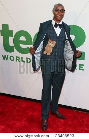 NEW YORK-JUN 24:  player Caron Butler attends the 'Ted 2' world premiere at the Ziegfeld Theatre on June 24, 2015 in New York City.