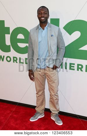 NEW YORK-JUN 24: Jamie Hector attends the 'Ted 2' world premiere at the Ziegfeld Theatre on June 24, 2015 in New York City.