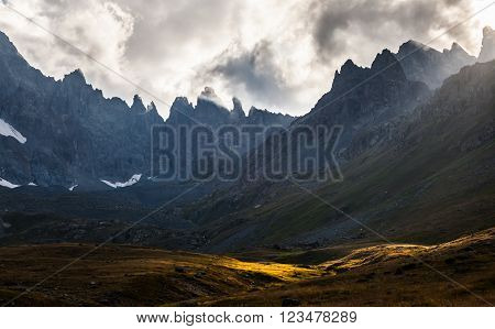 plateau on Kackar Mountains in the Black Sea Region, Turkey