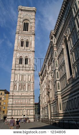 Bell Tower en de kathedraal In Florence