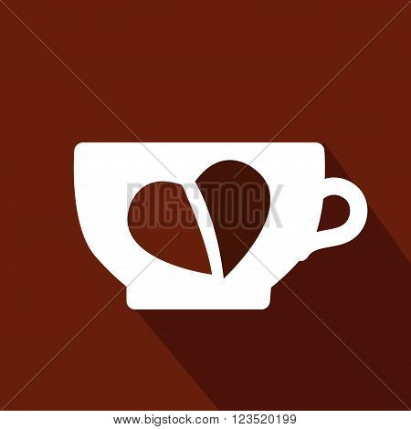 illustrated logo of cup of coffee for coffee lovers