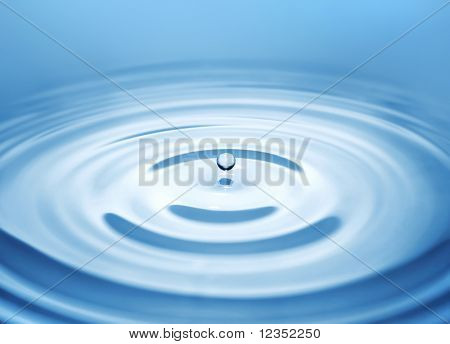druppel water, derde fase