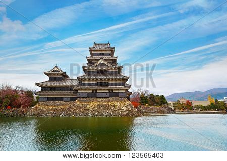 Matsumoto Castle in Matsumoto City, Nagano, Japan