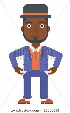 Bancrupt business man.