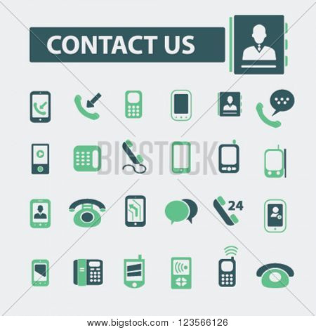 contact us icons
