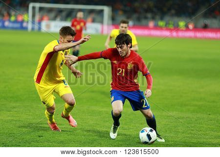 David Silva Football Player In Action