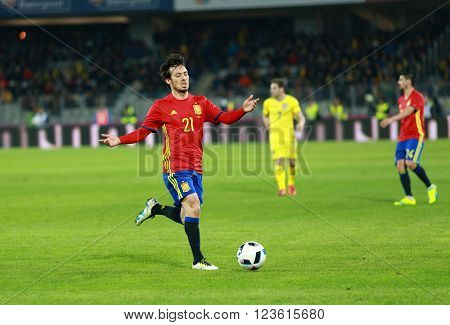 David Silva Football Player In Action