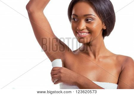 Beautiful Afro American Girl