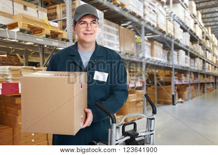 Delivery postman.