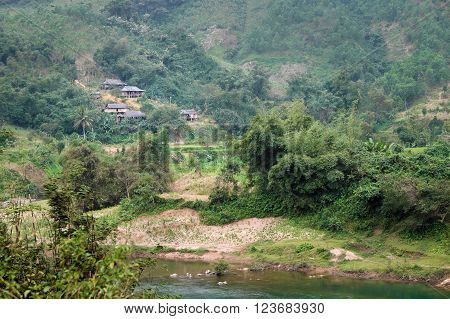 Ho Chi Minh Trail, Forest, Mountain, Terrain