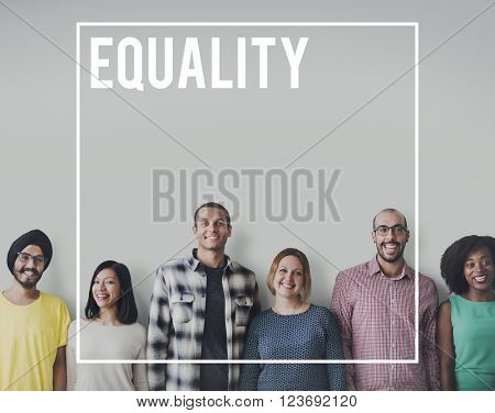 Equality Rights Equal Justice Reliability Concept