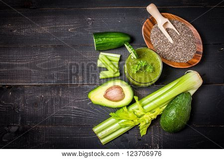 Healthy Green Juice Smoothie