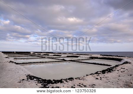 Picture Photo of Salt Flats in the Canry islands