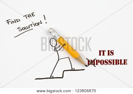 Find the solution! It is possible - Concept