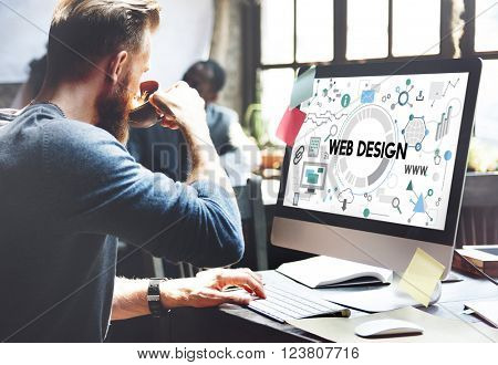 Web Design Technology Browsing Programming Concept