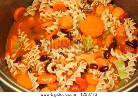 Minestrone madlavning 1654