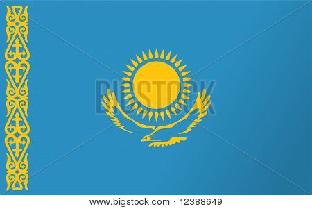Флаг Казахстана