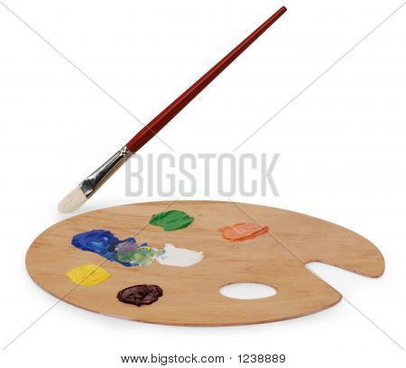 ศิลปะสีและแปรง
