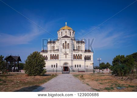 St. Vladimir's Cathedral in the territory ancient Chersonese in Crimea