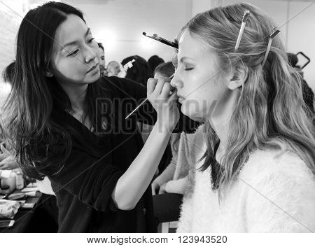 Jill Stuart - Backstage - Fall 2016 Collection