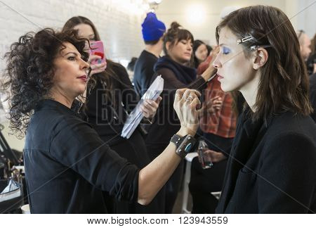 Jill Stuart - Backstage - Fall 2016 Collection