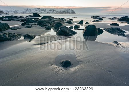 Vikten Beach - Lofoten Beach, Norway