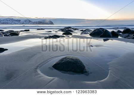 Vikten Beach - Lofoten Beach, Norway