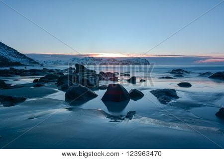 Vikten Beach - Lofoten Beach, Norway