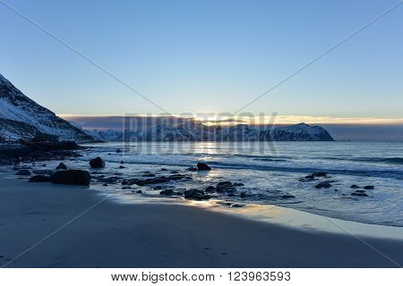 Vikten Beach - Lofoten Beach, Norway