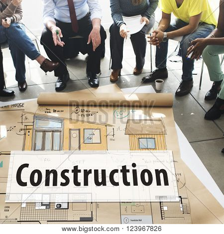 Construction Build Architecture Design Concept