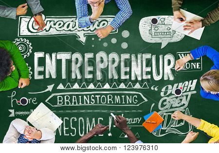 Entrepreneur Investor Business Leader Concept