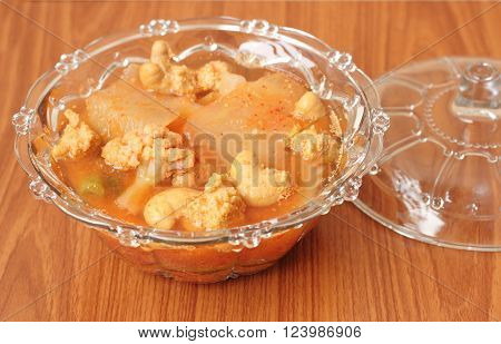 Hot And Spicy Curry Of Water Orange With Fish